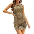 thumbnail image 4 of Hd The Vision Of The Last Judgment By William Blake High Definition Sweetheart Knot Flared Dress Fashion Design Large Size, 4 of 4