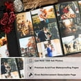 thumbnail image 6 of Photo Album 4x6 500 Pockets Photo, Extra Large Capacity Family Wedding Picture Albums Holds 500 Horizontal and Vertical Photos Black, 6 of 8