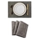 thumbnail image 1 of Juego de 4 manteles individuales de lino, resistentes al calor, manteles individuales para mesa de comedor, manteles lavables para mesa de cocina, 13 x 19 pulgadas, 1 of 5