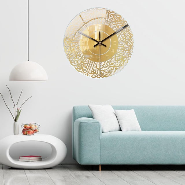 Reloj de pared Silencioso Perfecl 30cm oro