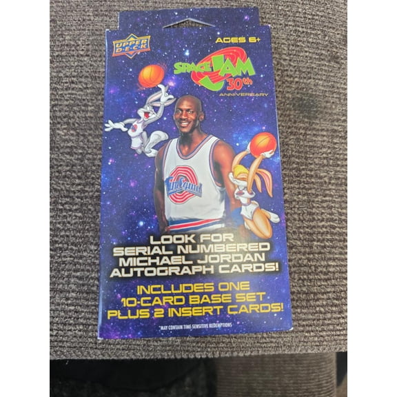 upper deck Space Jam 30th anniversay cards