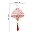 thumbnail image 2 of unbranded  Antique Lantern Garden Ornaments Outdoor Lunar New Year Pink, 2 of 8