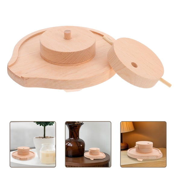 COMPUKAS Small Scale Handheld Grinding Mill Vintage Charm Office Decor 1Pack