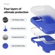thumbnail image 4 of Funda de teléfono Elago compatible con iPhone 16 Pro Silicona Azul, 4 of 9