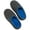 Blue, variant on Somdot Men's Memory Foam Slipper Color Blocking Comfy Warm House Shoes for Indoor Outdoor
