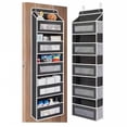 thumbnail image 1 of TechGen 5-Shelf Hanging over-the-Door Organizer, Heavy-Duty 5-Tier Storage Rack with Deep Pockets, No-Drill Space Saver, 44 lbs Capacity, 1 of 7