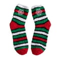thumbnail image 2 of GILIGEGE 1 Pairs Womens Fuzzy Socks Cozy Winter Warm Fluffy Soft Cute Animal Fuzzy Home Slipper Socks Fleece Soft Winter Warm Slipper Sock for Women Girls Xmas Holiday Party Gifts, 2 of 5