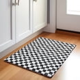 thumbnail image 4 of Dalyn Rugs Machine Washable Indoor/Outdoor Chantille Black 1'8" x 2'6" Rug, 4 of 7