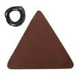 thumbnail image 2 of Tabouret Triangulaire en Toile pour Camping Voyage Randonnée Jardinage Marron, 2 of 9