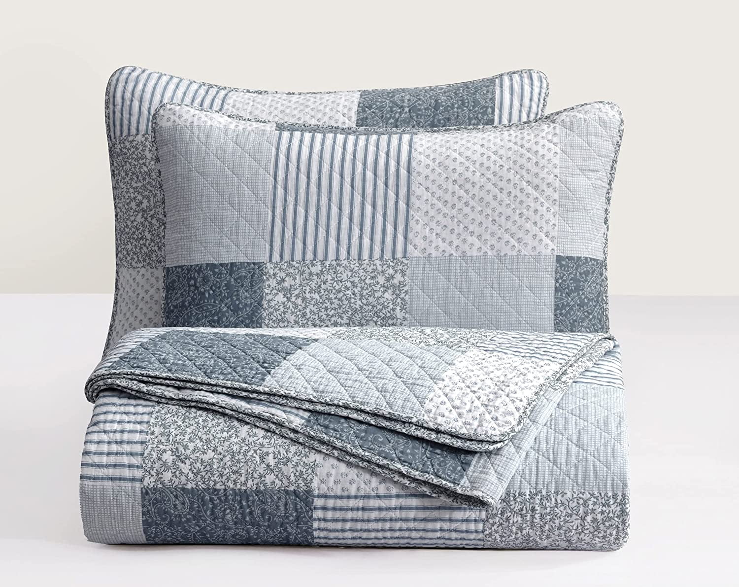 buy the latest best merchandise Chezmoi Collection Plaid Patchwork