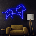 thumbnail image 4 of C-craft Abstract Line Dachshund Neon Sign Sausage Dog Wall Art Decorations House Decor Gift, 4 of 5