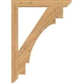 thumbnail image 3 of Ekena Millwork 3 1/2"W x 32"D x 44"H Merced Slat Smooth Bracket, Western Red Cedar, 3 of 4