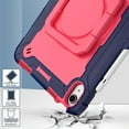 thumbnail image 5 of SaniMore for iPad 10th Generation 10.9" 2022 Kids Case, Multi-Functional Cover with Handle Shoulder Strap & 360° Rotatable Kickstand Pencil Holder Shockproof Protective Shell, Navy/Rose, 5 of 9
