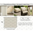 thumbnail image 6 of Outdoor Waterproof Taffeta Fabric By 10 Yard - Soimoi Block Pattern White | UV Resistant | Ideal for Cushion Covers, Raincoats, Shower Curtains & More | 56" Width, 6 of 7