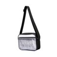 thumbnail image 4 of Bolso bandolera transparente para eventos en estadios, portátil, con bolsillo frontal, resistente al agua, de PVC, informal, transparente, para S, 4 of 10