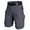 Grey, variant on Men’s IX7 Tactical Cargo Shorts, Durable Non-Stretch Fabric Utility Shorts with Multiple Pockets, Belted Hiking & Outdoor Shorts for Casual & Active Wear, 5 Colors, Sizes S-3XL