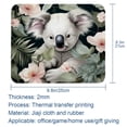 thumbnail image 5 of Koala Square Desk Pad Mouse Pad, 8.3x9.8 Inch Non-Slip Rubber Bottom Printed Mousepad for Office and Gaming, 5 of 6