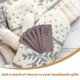 thumbnail image 4 of 50Pcs PU Leather Tags Handmade Embossed Tag Faux Leather Sew on Labels Embellishment Crochet Knitting Labels, 4 of 4