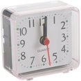 thumbnail image 1 of 1 pieza, minireloj de mesa portátil, multifunción, con animación, bonito (blanco), 1 of 5