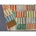thumbnail image 6 of Kilim Flatweave 7X10 Reversible Multicolor Wool Rug # 13574, 6 of 7