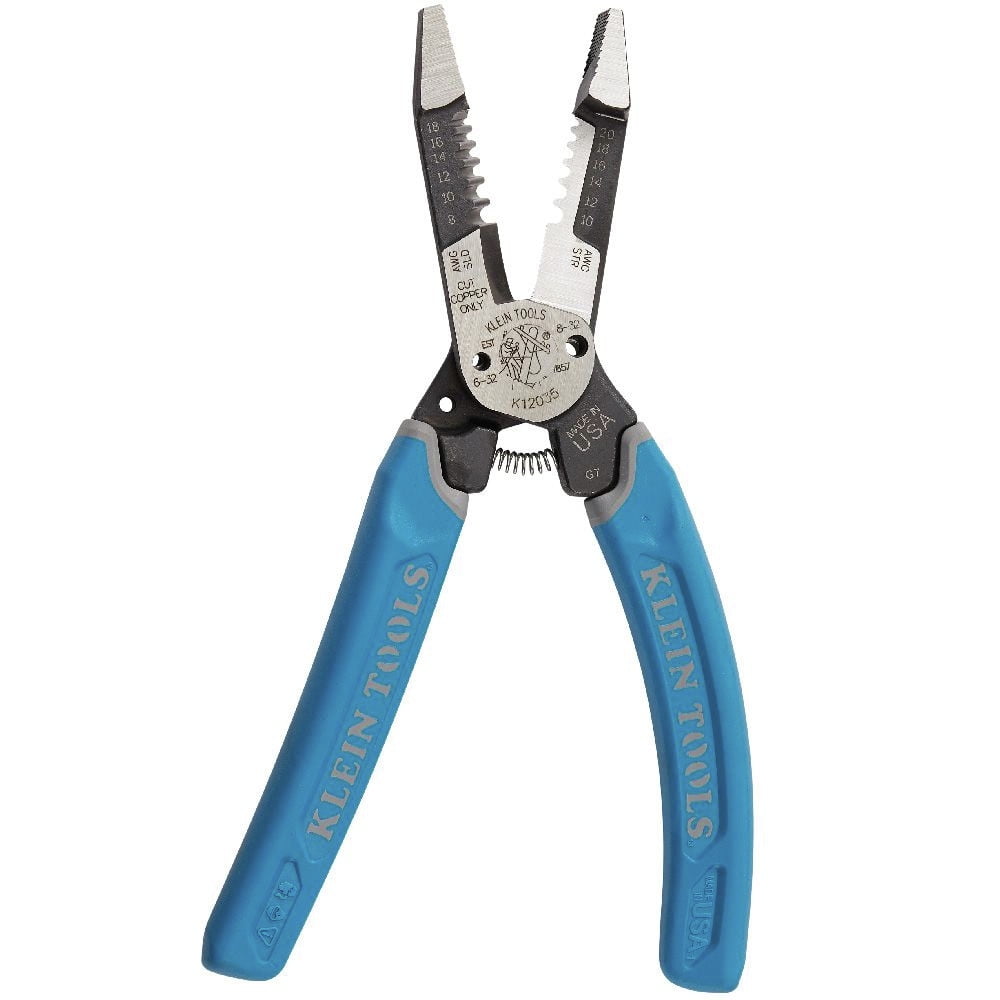 Klein's Tools Wire Cutter Stripper 11063W Color Blue 8-22 AWG New Full Box!!! 