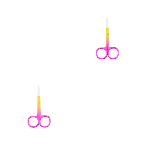 Seitruly Pinzas para cutículas de uñas Tijeras de acero inoxidable Pinzas para el pelo de la nariz transportadas por el hombre Type1 NO1
