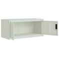 thumbnail image 3 of vidaXL File Cabinet Light Grey 90x40x130 cm Steel, 3 of 5