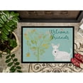 thumbnail image 3 of Carolines Treasures BB7617JMAT Welcome Friends White Scottish Terrier Doormat 24x36 36"L x 24"W multicolor, 3 of 4