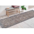 thumbnail image 4 of Navy Blue Rug, Car Mat Rugs, Easy to Clean Rug, Chenille Printed Design Rugs, Gift Rugs, Antique Decor Rug, Floral Pattern Rug, Modern Rug, Large Rug, 5.2'x7.5' - 160x230 cm, 4 of 8