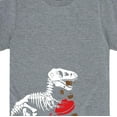 thumbnail image 3 of Instant Message - Trex Valentine's Side Hit - Youth Short Sleeve Tee, 3 of 6