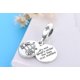 thumbnail image 2 of Pulsera de plata 925 con letras, esmalte, árbol, muñeco de nieve, cuentas, colgante, adornos navideños, 2 of 4