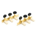 thumbnail image 3 of Fyydes Tête de Tuner de Guitare avec Chevilles Métalliques pour Instrument, 3 of 8