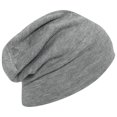 thumbnail image 3 of OTTO CAP 11 3/4" Comfort Slouch Beanie, Heather Gray, 3 of 3