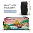 thumbnail image 2 of The Lion King Pencil Cases, Large Capacity Pencil Pouch, Aesthetic Zipper Pencil Box for Office Supplies, 2 of 8
