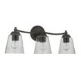 thumbnail image 2 of 50203-FB Craftmade Lighting Tyler 3 Light Transitional/Modern & Contemporary Bath Vanity in Transitional Style - 22.5 inches wide by 9.25 inches, 2 of 7