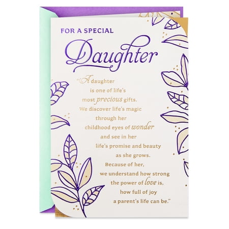 Hallmark Birthday Card for Daughter (All the Ways You've Grown)