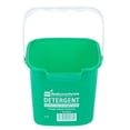 thumbnail image 4 of Restaurantware-RW Clean 3 Quart Cleaning Buckets, 10 Detergent Square Buckets - With Measurements, Built-In Spout And Handle, Green Plastic Utility Buckets, For Home Or Commercial Use,, 4 of 10