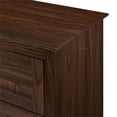 thumbnail image 3 of 54" Contemporary 4-Door Wood Buffet - Dark Walnut, 3 of 5