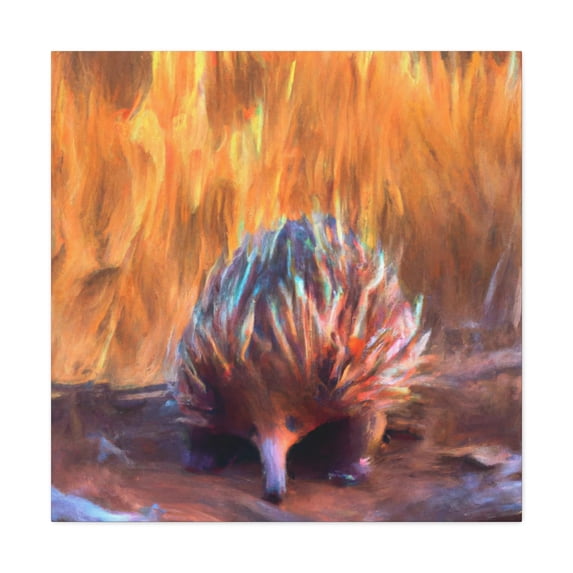 Echidna's Hidden Beauty - Canvas