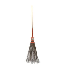 SN SKENNOVA Heavy-Duty Coconut Leaf Street Broom, Box Set, 2 Count