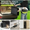 thumbnail image 2 of Rugerasy 71x17In Quad-Fold Pet Ramp for Cars, Non-Slip, 250lbs Capacity, 2 of 7