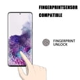 thumbnail image 4 of Samsung Galaxy S21 (6.2") Tempered Glass Screen Protector Support Fingerprint Unlock 9H Hardness 3D Touch Full Coverage HD Screen Protector Cover for Galaxy S21, 4 of 7