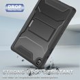 thumbnail image 4 of Funda resistente de cuerpo completo Case Soke para Samsung Galaxy Tab A9 Plus de 11 pulgadas con protector de pantalla y soporte, color negro, 4 of 7