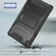 thumbnail image 4 of Funda resistente de cuerpo completo Case Soke para Samsung Galaxy Tab A9 Plus de 11 pulgadas con protector de pantalla y soporte, color negro, 4 of 7