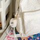 thumbnail image 2 of Mochila casual de mujer con colgante estampado floral multibolsillos para adolescentes, 2 of 8