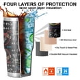 thumbnail image 7 of 30oz Math Equations Colorful Math Symbols Black Pattern Tumblers Stainless Steel Tumbler with Lid and Straw,Vacuum Insulated Double Wall Travel Tumbler Cups Mug with Cleaning Brush for Coffee,Tea, 7 of 7