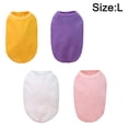 thumbnail image 2 of 4 Uds. Chaleco para mascotas, ropa para perros, suministros para perros grandes, ropa para perros de Color sólido MFZFUKR l, 2 of 6