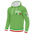 thumbnail image 4 of Valora Men Sweatshirt Men's Hoodies Sweatshirts Stylish Italian Graphic Letter Hoodie For Men Casual Wear With Comfortable Fit For Everyday Fashion And Sports Activities Green 3XL, 4 of 4