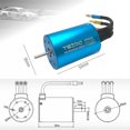 thumbnail image 3 of YSIDO impermeable 3650 11000KV Motor sin escobillas para Wltoys 1/10 1/12 RC Car Ehuebsd libre de BPA, 3 of 9