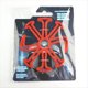 thumbnail image 4 of Almohadilla de Silicona para Casco de Bicicleta Eléctrica, Antipresión del Cabello, Almohadilla de Casco Portátil Transpirable, Equipo de Ciclismo, Naranja, 4 of 7